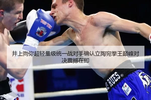 井上尚弥超轻量级统一战对手确认立陶宛拳王巅峰对决震撼在即