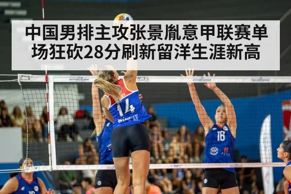 volleyball match action